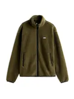 Tommy Jeans Prechodná bunda  olivová