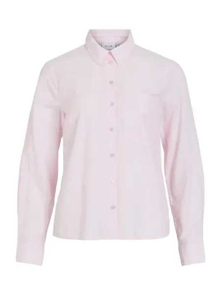 VILA Blúzka 'VIDarma'  ružová / biela