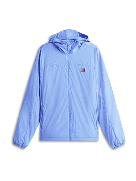 Tommy Jeans Prechodná bunda 'CHICAGO'  nebesky modrá