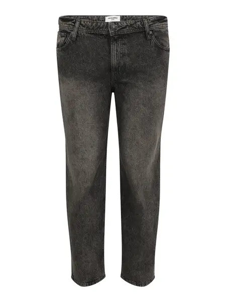 Jack & Jones Plus Džínsy 'JJICHRIS JJIORIGINAL'  čierny denim
