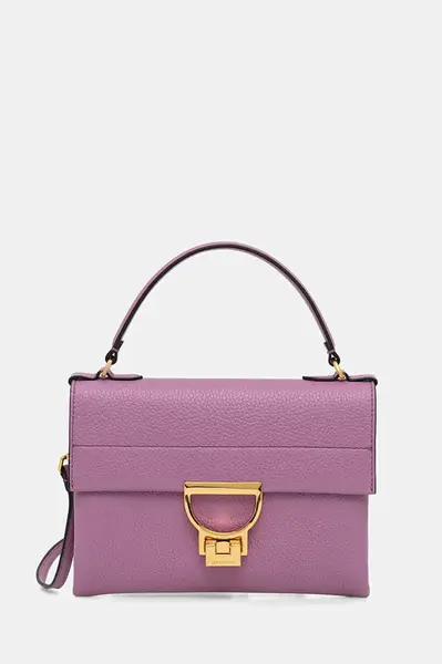 Kožená kabelka Coccinelle Arlettis