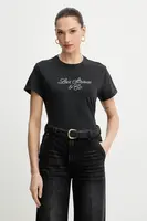 Bavlněné tričko Levi's dámské, černá barva, A2226