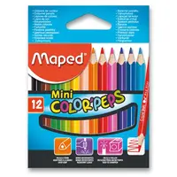 Pastelky Maped Color´s Peps Mini- 12 farieb