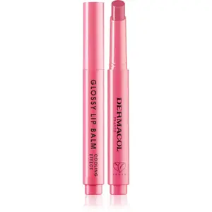 Dermacol Beauty Stick Glossy Lip Balm ošetrujúci lesk na pery s chladivým účinkom vône 04 Lychee 2.2 g