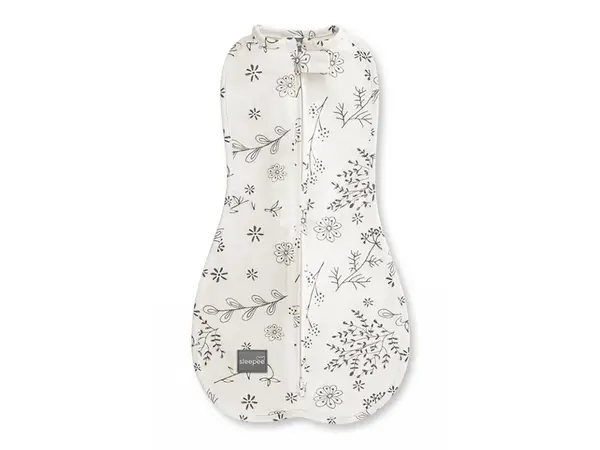 Zavinovačka Sleepee First Step Swaddle s čiapočkou zadarmo Bloom