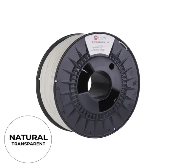 C-Tech 3DF-P-ABS1.75-NAT 3D filament, PREMIUM LINE, ABS, natural, 1,75mm, 1kg