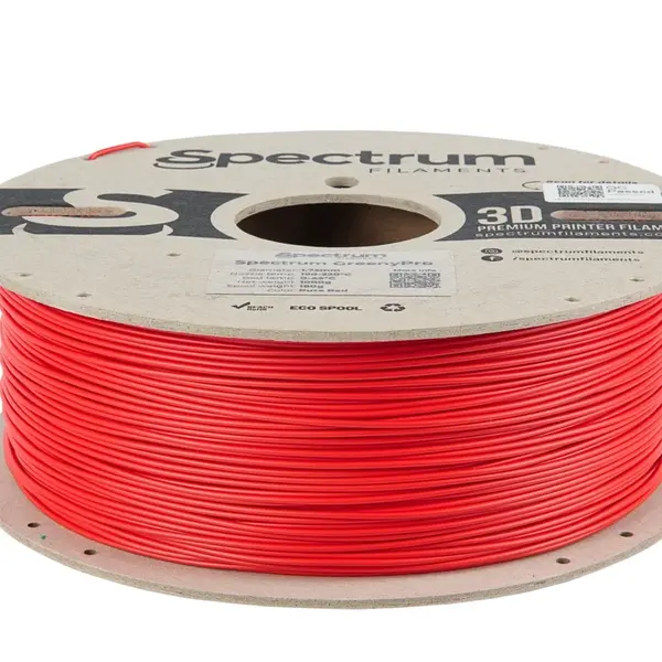 Spectrum 80905 3D filament, GreenyPro, 1,75mm, 1000g, PURE RED