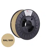 C-Tech 3DF-P-PLA1.75-1001 3D filament, PREMIUM LINE, PLA, béžová, RAL1001, 1,75mm, 1kg