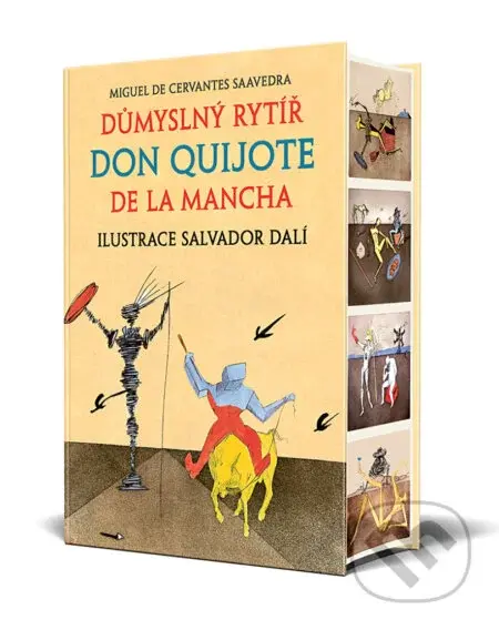 Důmyslný rytíř Don Quijote de la Mancha - Miguel De Cervantes Saavedra, Salvador Dalí (ilustrátor)