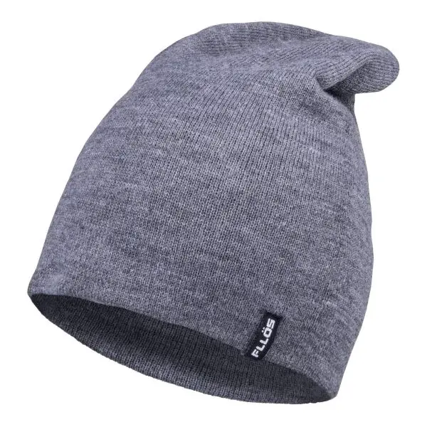 FLLÖS ANDER Zimná čiapka, sivá, veľkosť