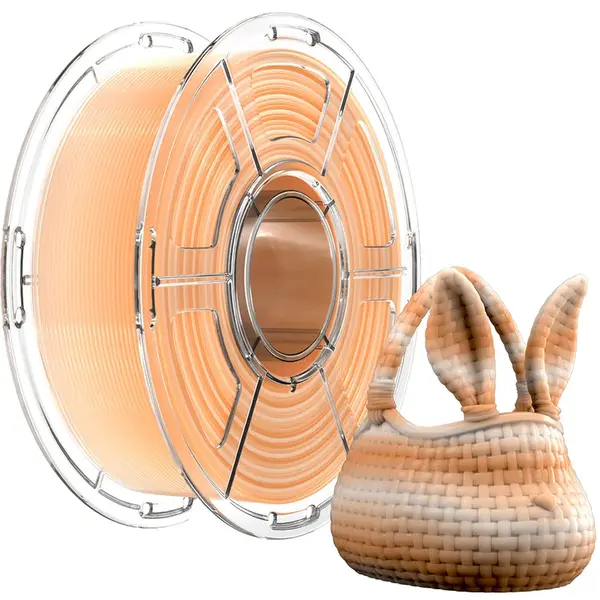 Mecpow High Speed PETG Filament 1kg - Orange-White