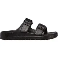 Skechers CALI BREEZE 2.0 - SHIMMERING SANDS Dámské pantofle, černá, velikost