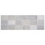 Dekor Soller gris rekt. 25/75