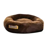 CROCODOG pelíšek pro psy a kočky - ortopedický - CHOCO BROWN