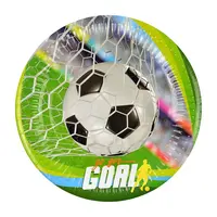 Talíř papírový - gol 8 ks 18cm