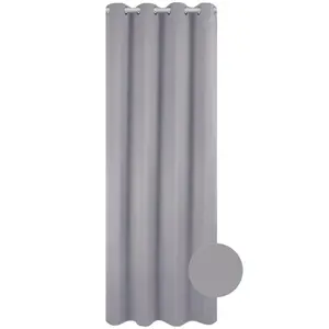 Závěs ZITA 140X250 19865 Blackout šedá