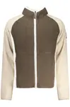 NORWAY 1963 MEN'S BROWN ZIP-UP SWEATSHIRT