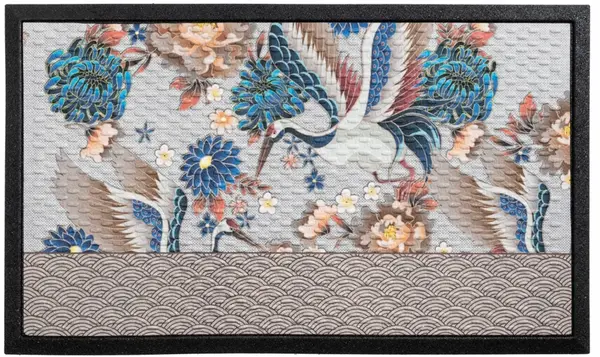 Multy home Rohožka LIMA Oriental Bird 45 x 75 cm, s potiskem MHEU5000350, 1 ks 5705.00.30