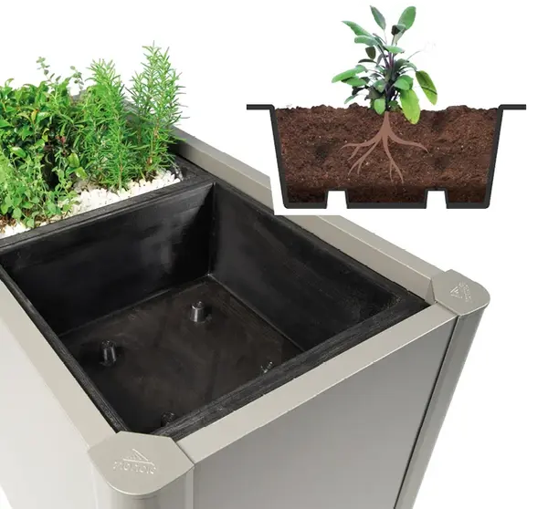 Biohort Vložka do květináče Belvedere, 3 ks