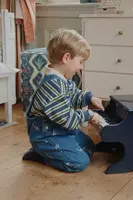 Detské nohavice na traky Konges Sløjd MAGOT OVERALLS GOTS