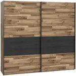 Šatní skříň Jakobina 220cm Dub/Černá