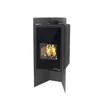 Krbové kachle FLAMINGO DELUXE PULAU, čierna FLHSF42-026