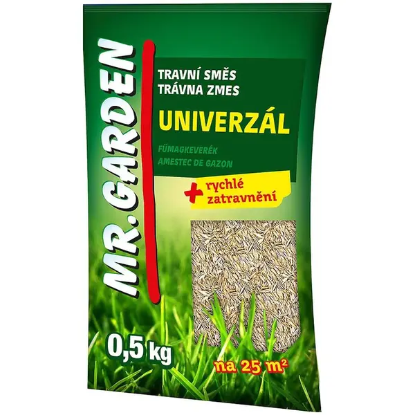 Mr. Garden Travní směs univerzál 0,5 kg - sáček