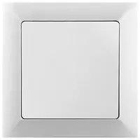 Vypínač jednopolový Medium bílý