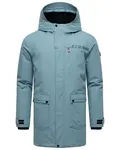 STONE HARBOUR Zimná parka 'Netaan XX'  modrosivá / čierna
