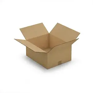 15 x Kartonová krabice 430x350x200mm, hnědá, klopová,pětivrstvá vlnitá lepenka (5VVL) | RAJA