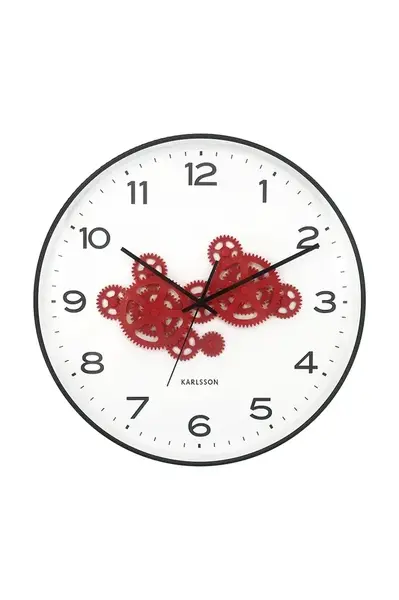 Nástenné hodiny Karlsson Open Gear 40 cm