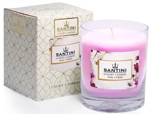 Santini Luxusní svíčka - Pink Yvésse