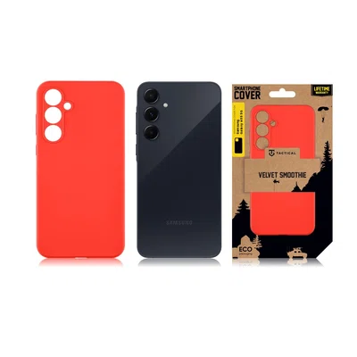 Zadní kryt Tactical Velvet Smoothie pro Samsung Galaxy A56 5G, chilli