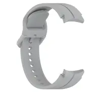 Silikonový řemínek pro hodinky Samsung Galaxy Watch 4 / Watch 5, šedá