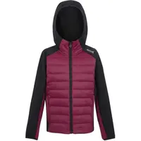 REGATTA OUTDOORS KIELDER IX HYBRID JR Dětská bunda, vínová, velikost