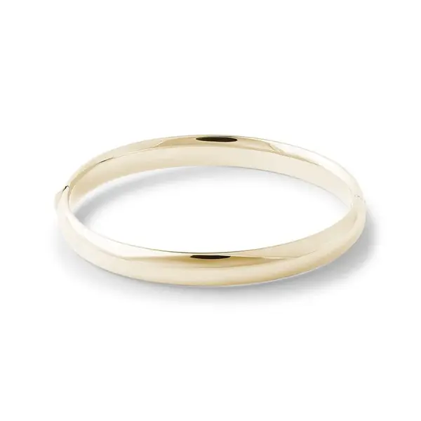 Masívny zlatý náramok zo žltého 14k zlata KLENOTA