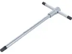 BGS Technic BGS 6089 Zástrčný klíč 6hran 10 mm s posuvnou T-rukojetí