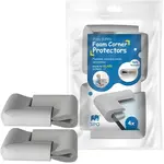 Sipo CORNER PROTECTORS 4KS Ochrana rohů a hran skleněného nábytku, šedá, velikost