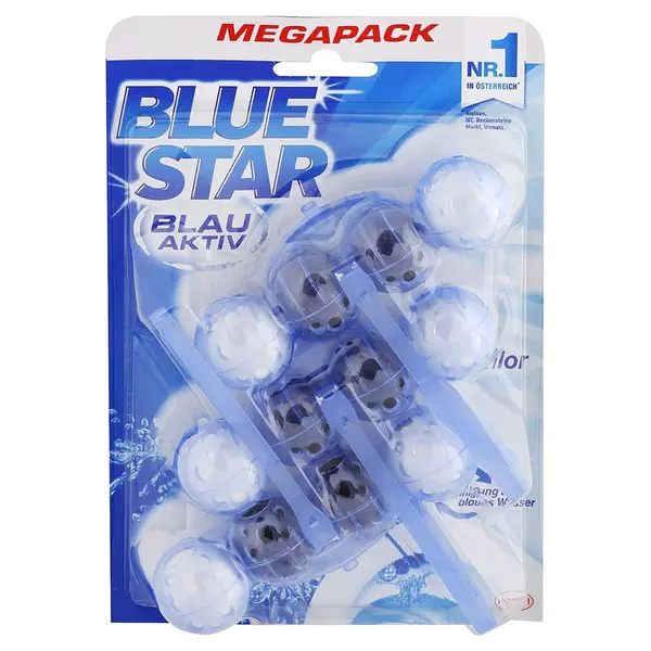 Blue Star WC blok s chlórem 3 x 50 g