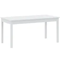 Rozkladací stôl Sendi 160/240x80 biely