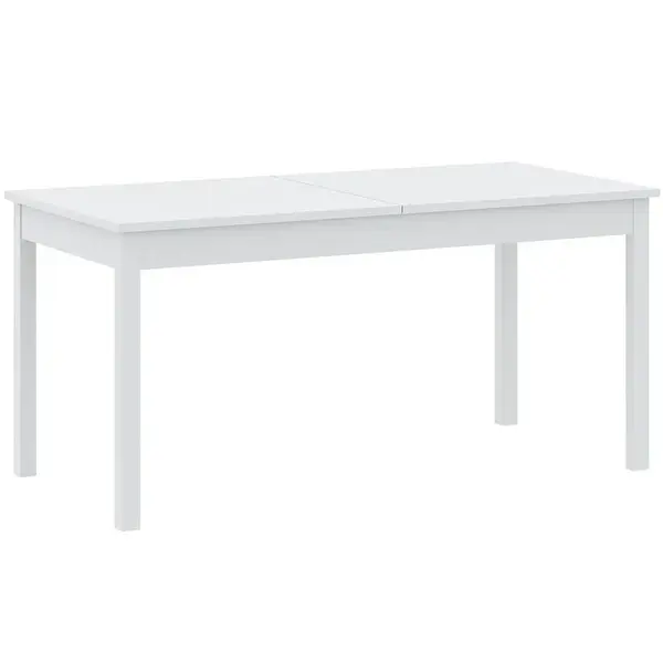 Rozkladací stôl Sendi 160/240x80 biely