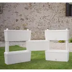 Sada truhlíků KIT5 bílé 32021