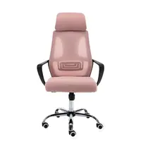 Otáčecí křeslo Nigel růžová