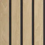 Lamelowy panel FRONTO V-BLACK Dub 0,25x2,95M