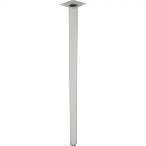 Okrúhla nábytková noha 90 cm biela