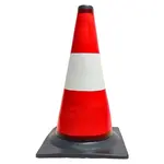 Dopravný kužeľ bielo-červený
