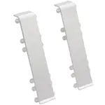 Spojka podlahovej lišty Hi-Line 9003 biela lesk - 2 ks
