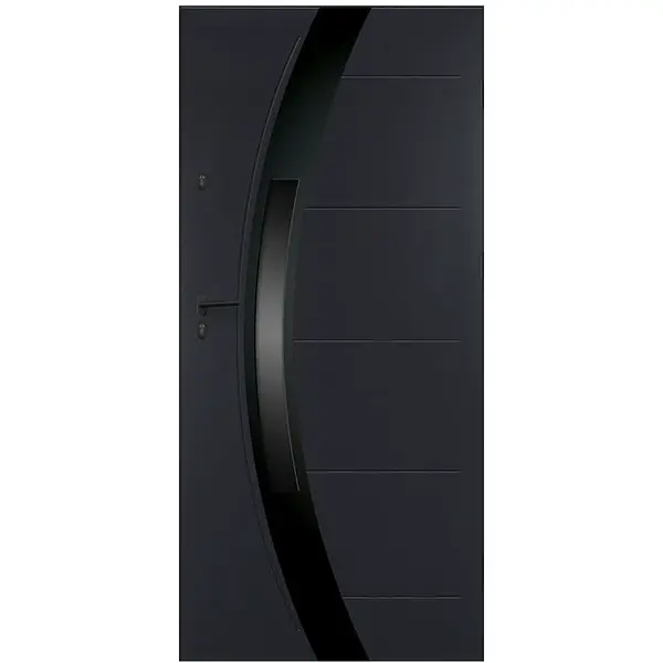 Vchodové dveře Selene P55 90L Antracit 90L/018/03/OW