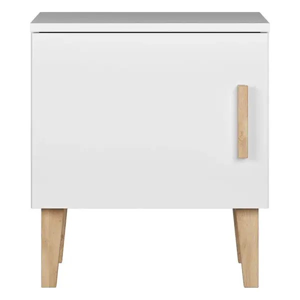 Noční stolek Kubi bílá