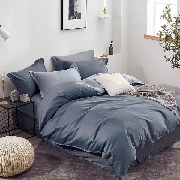 Posteľná bielizeň bavlnená saténová ALBS-01313B 140x200 Lasher